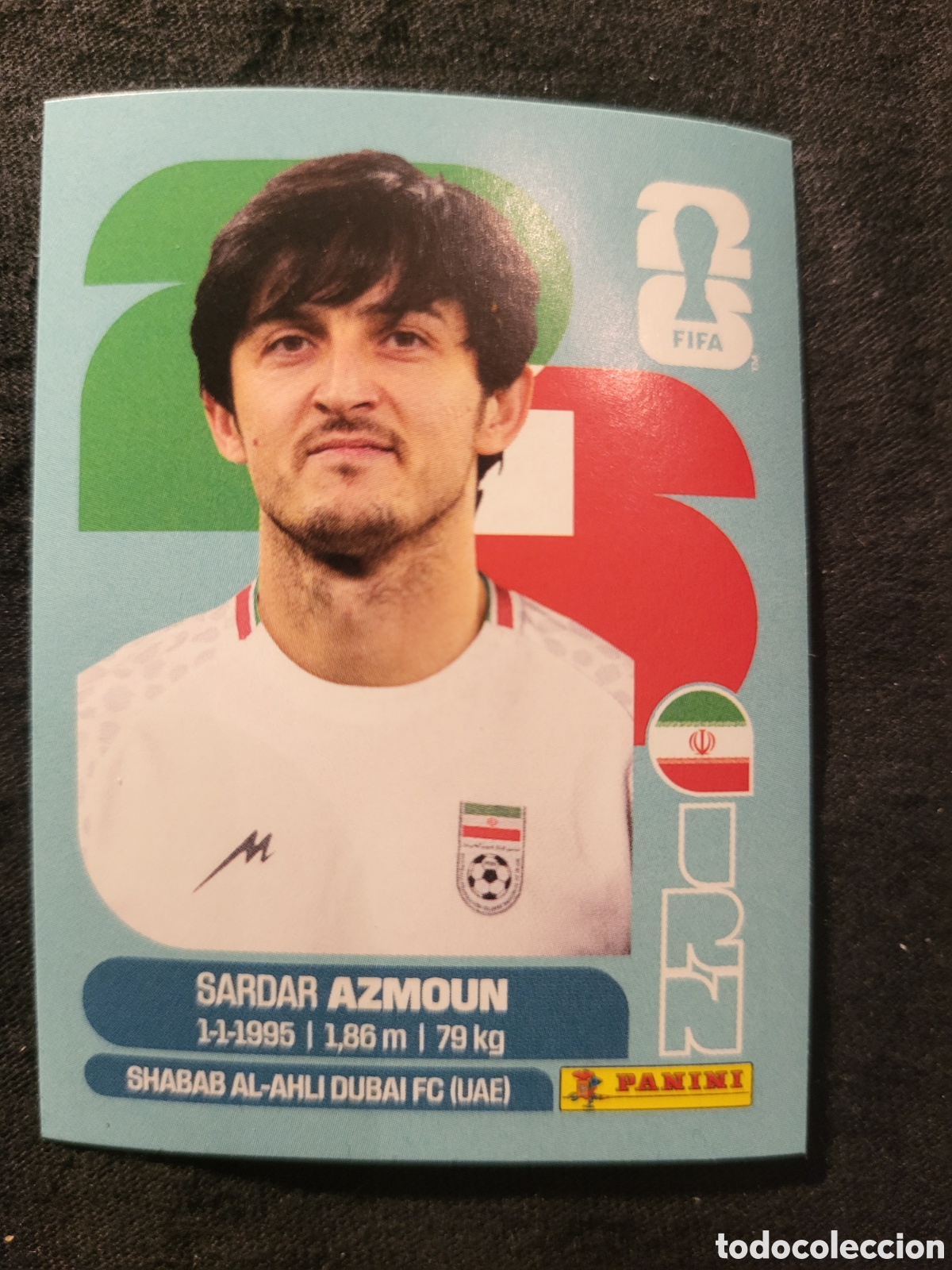 Cromos de F&uacute;tbol: IRN 17 Sadar Azmoun [Sticker] / FIFA World Cup 2026