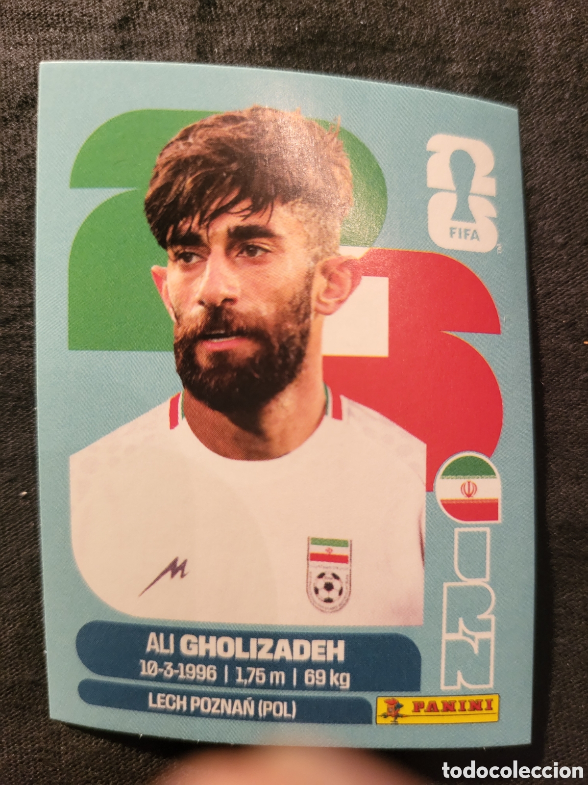 Cromos de F&uacute;tbol: IRN 20 Ali Gholizadeh [Sticker] / FIFA World Cup 2026