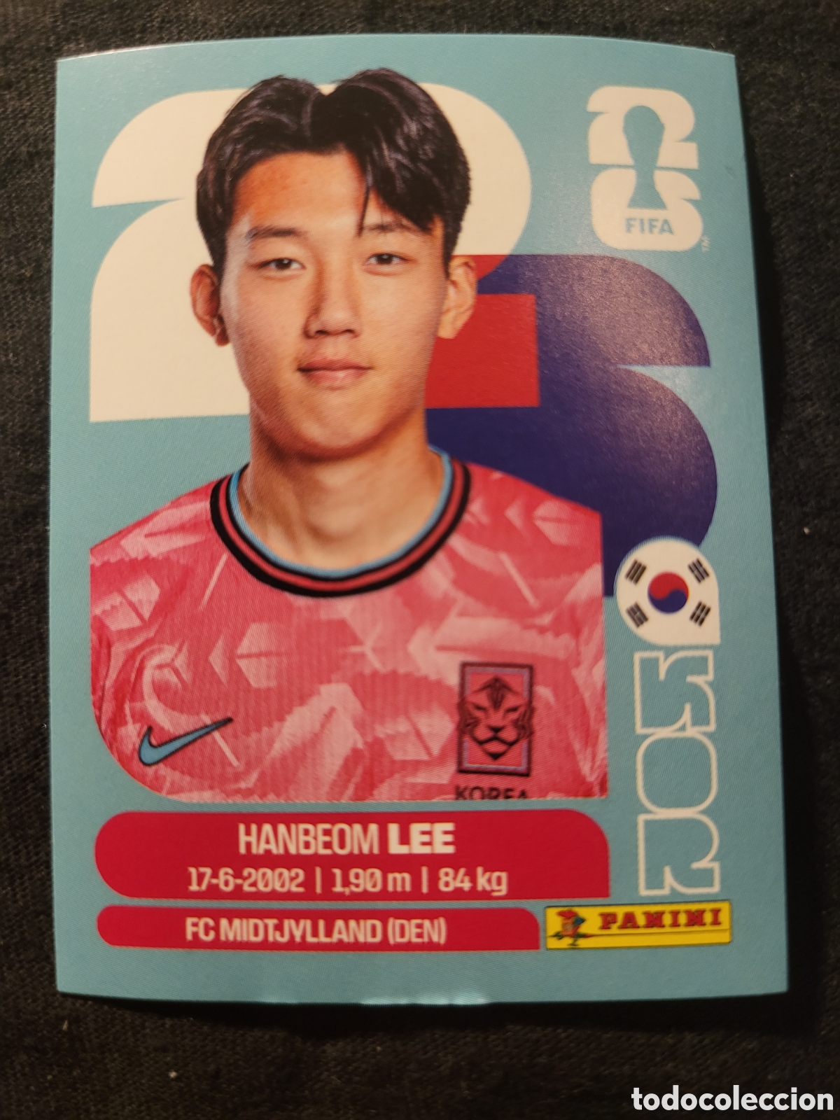 Cromos de F&uacute;tbol: KOR 7 Hanbeom Lee [Sticker] / FIFA World Cup 2026