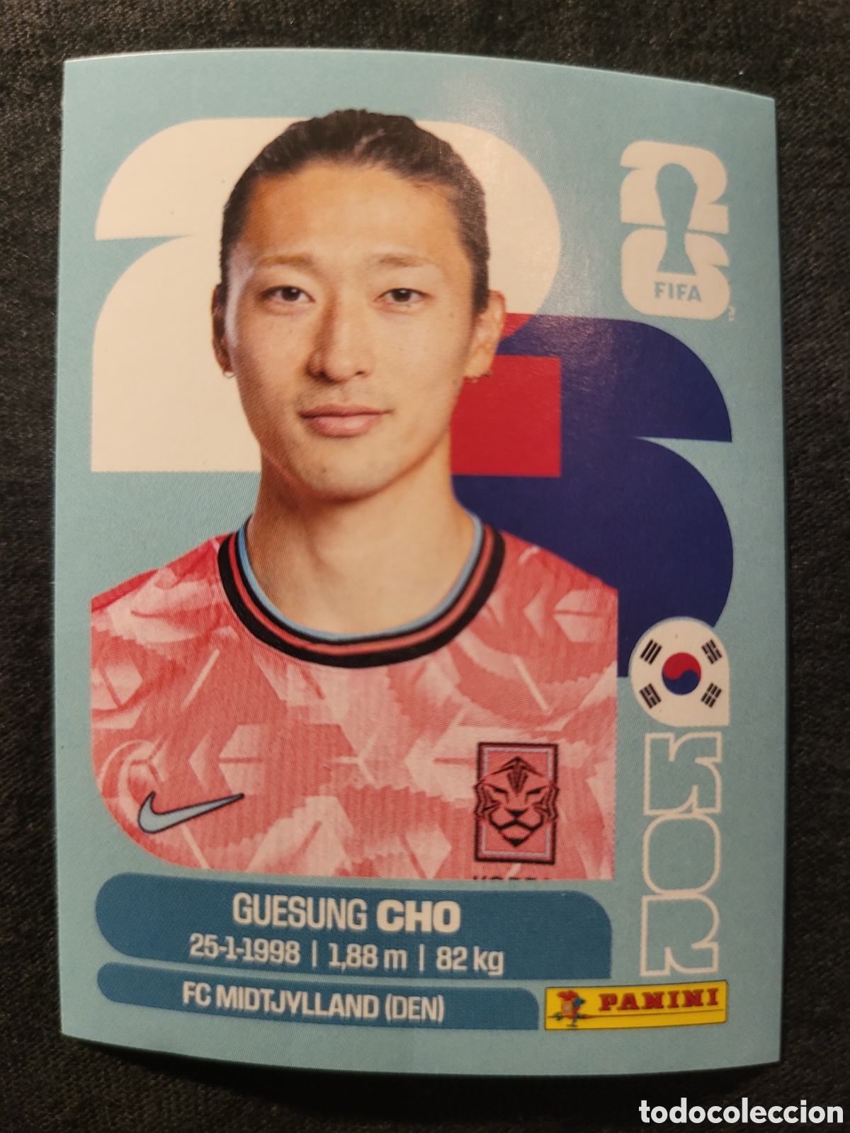 Cromos de F&uacute;tbol: KOR 17 Guesung Cho [Sticker] / FIFA World Cup 2026