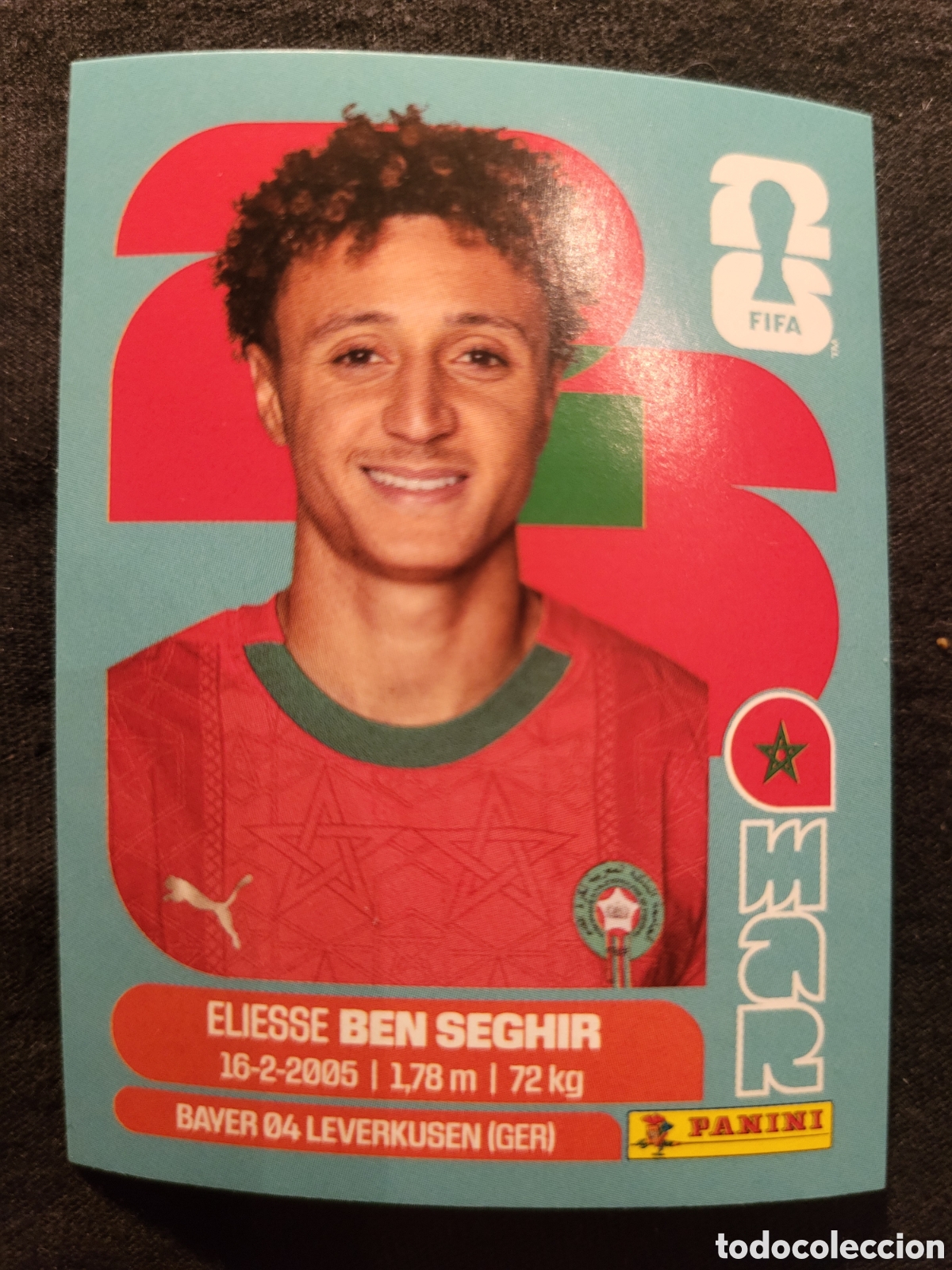 Cromos de F&uacute;tbol: MAR 12 Eliesse Ben Seghir [Sticker] / FIFA World Cup 2026