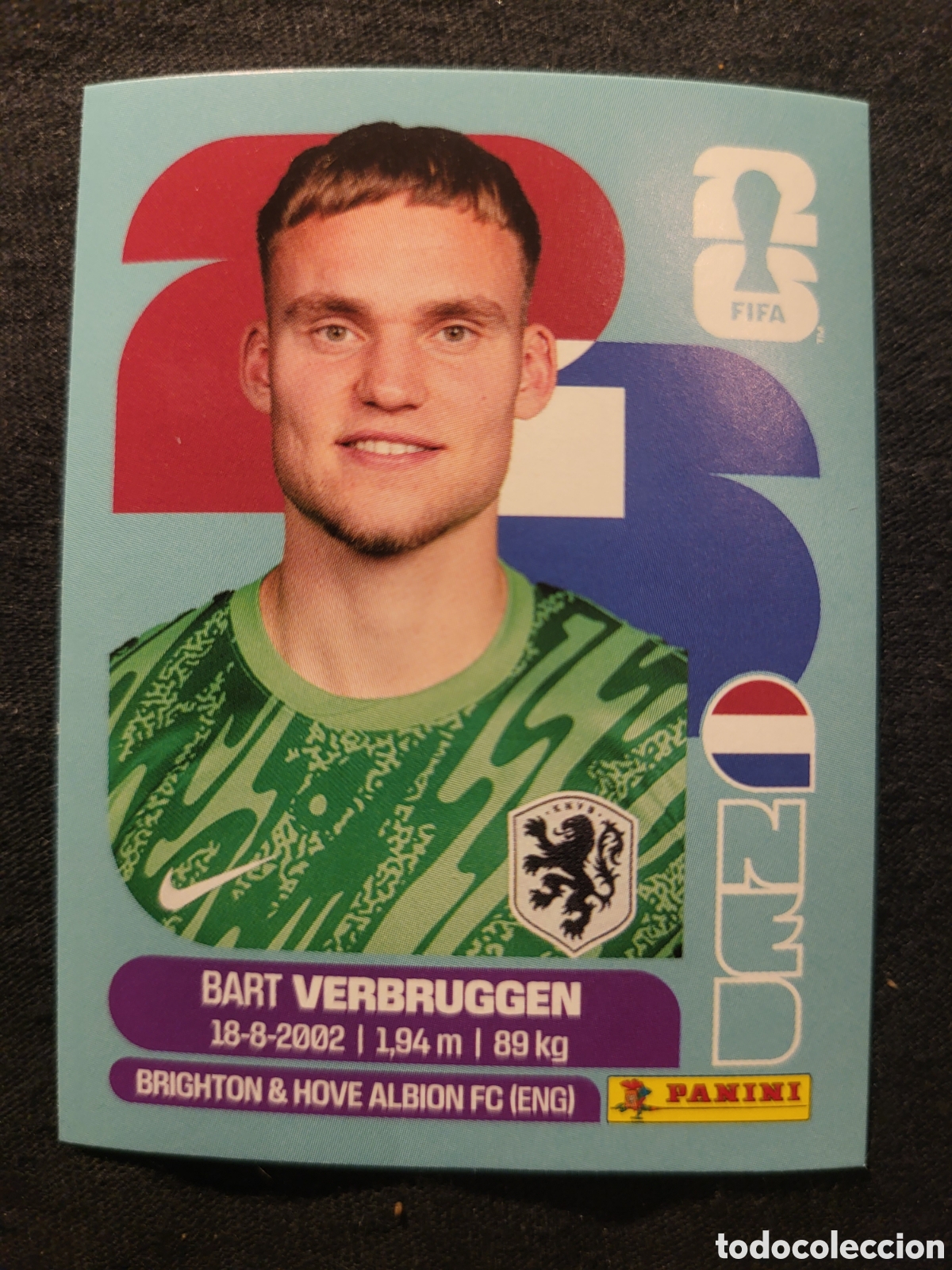 Cromos de F&uacute;tbol: NED 2 Bart Verbruggen [Sticker] / FIFA World Cup 2026