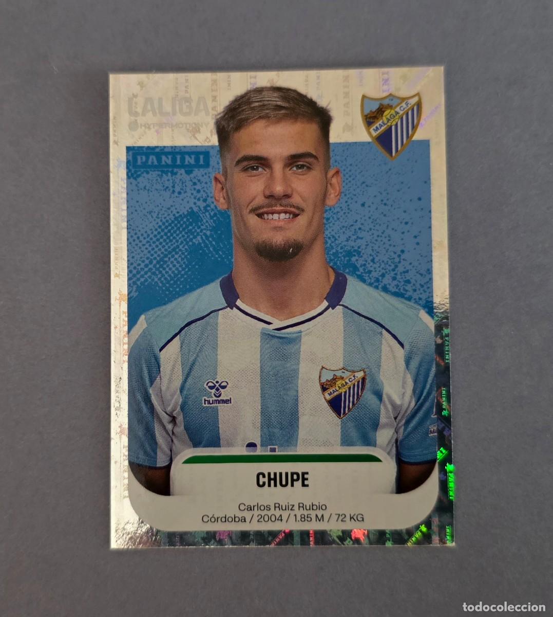 Cromos de F&uacute;tbol: 305 CHUPE - M&Aacute;LAGA - LIGA HYPERMOTION SEGUNDA DIVISI&Oacute;N 2025-26 - 25/26 (NUEVO)