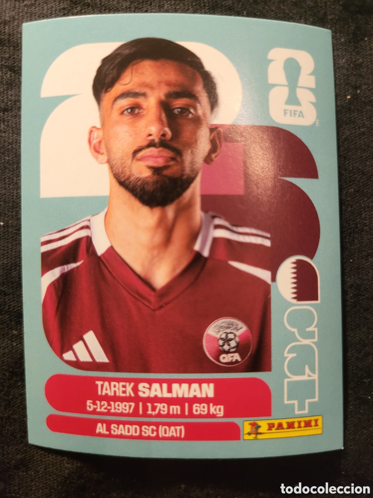 Cromos de Futebol: QAT 8 Tarek Salman [Sticker] / FIFA World Cup 2026