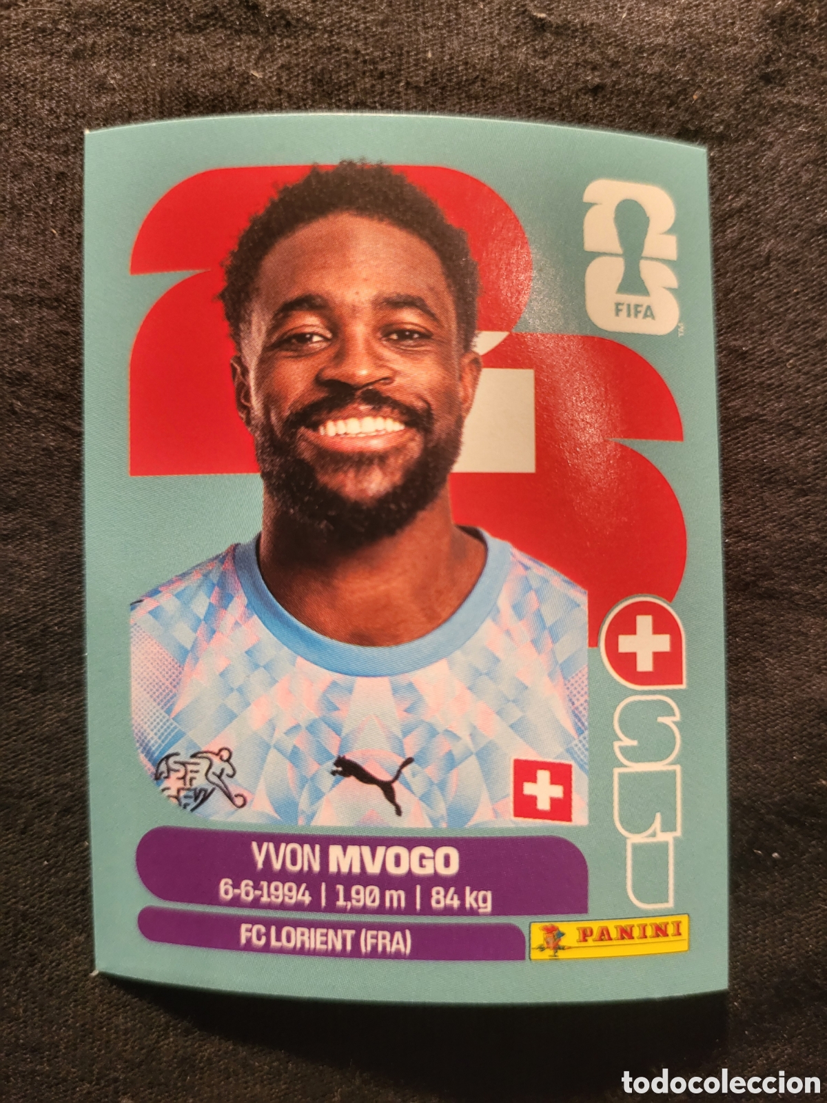 Cromos de Futebol: SUI 3 Yvon Mvogo [Sticker] / FIFA World Cup 2026