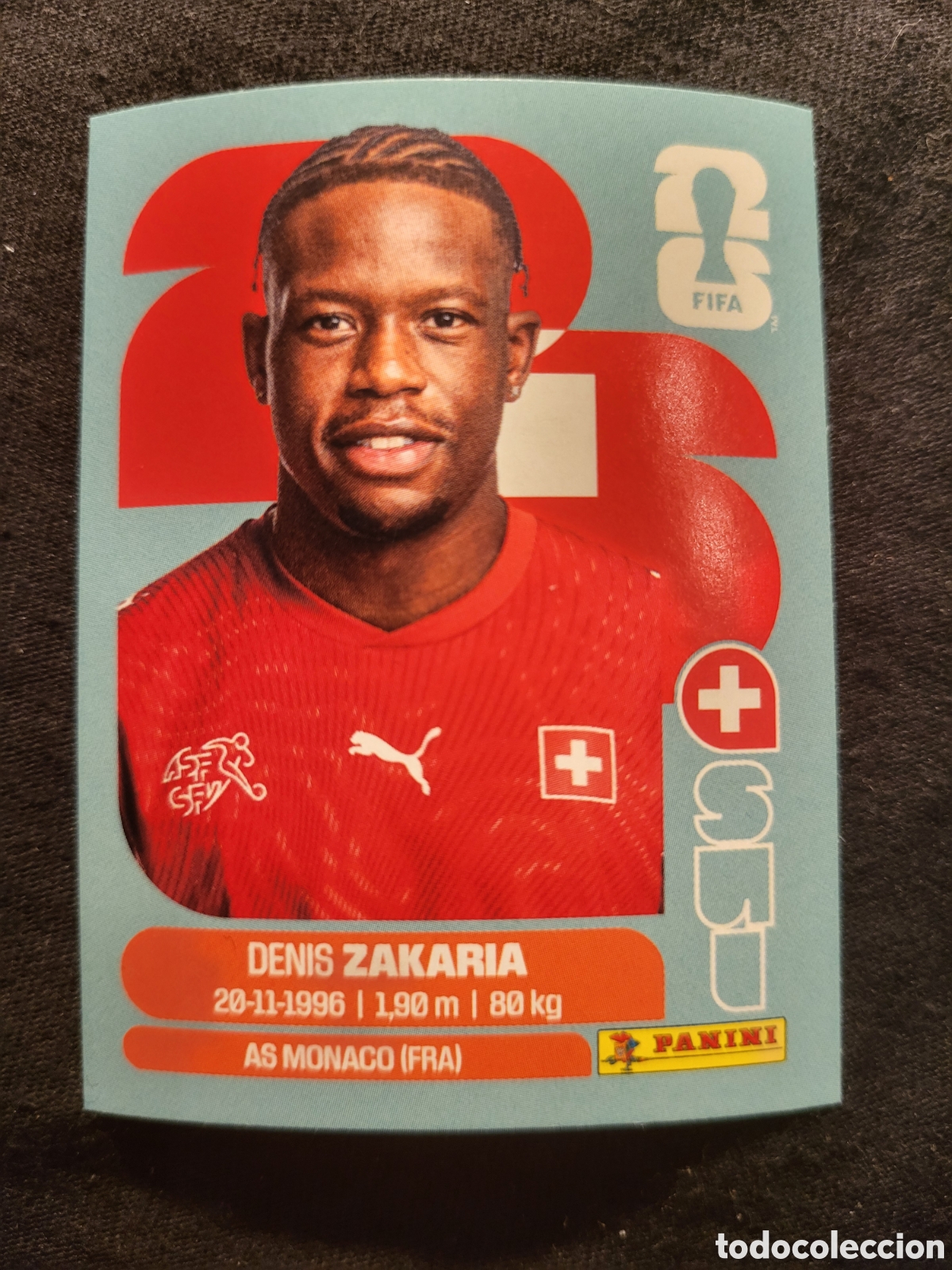 Cromos de Futebol: SUI 10 Denis Zakaria [Sticker] / FIFA World Cup 2026