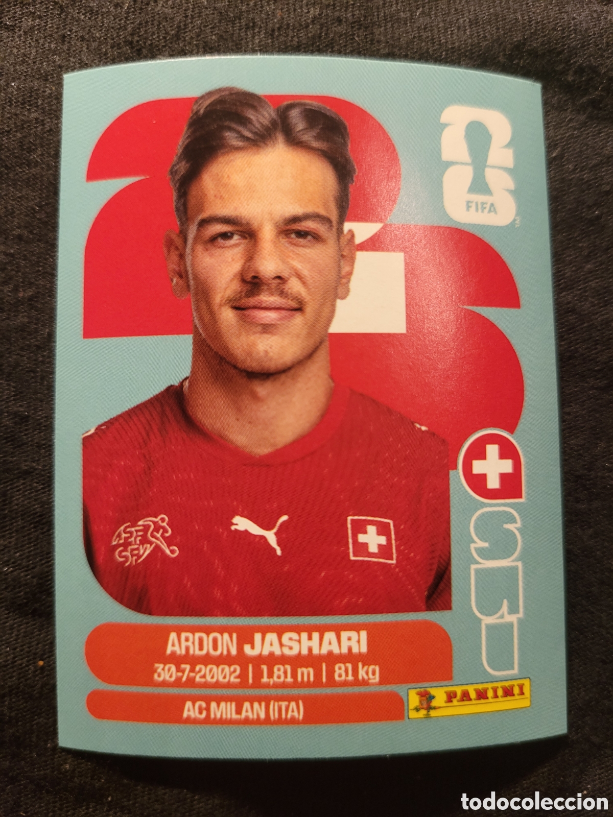 Cromos de Futebol: SUI 14 Ardon Jashari [Sticker] / FIFA World Cup 2026