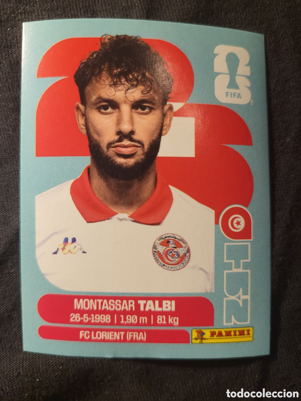 Cromos de F&uacute;tbol: TUN 5 Montassar Talbi [Sticker] / FIFA World Cup 2026