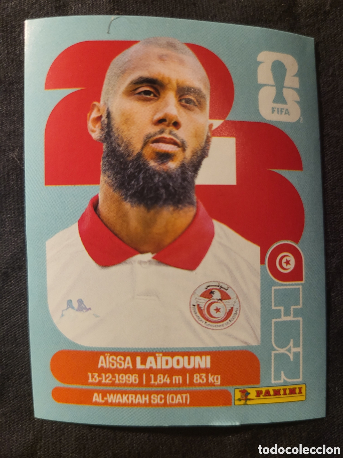 Cromos de F&uacute;tbol: TUN 10 Aissa Laidouni [Sticker] / FIFA World Cup 2026