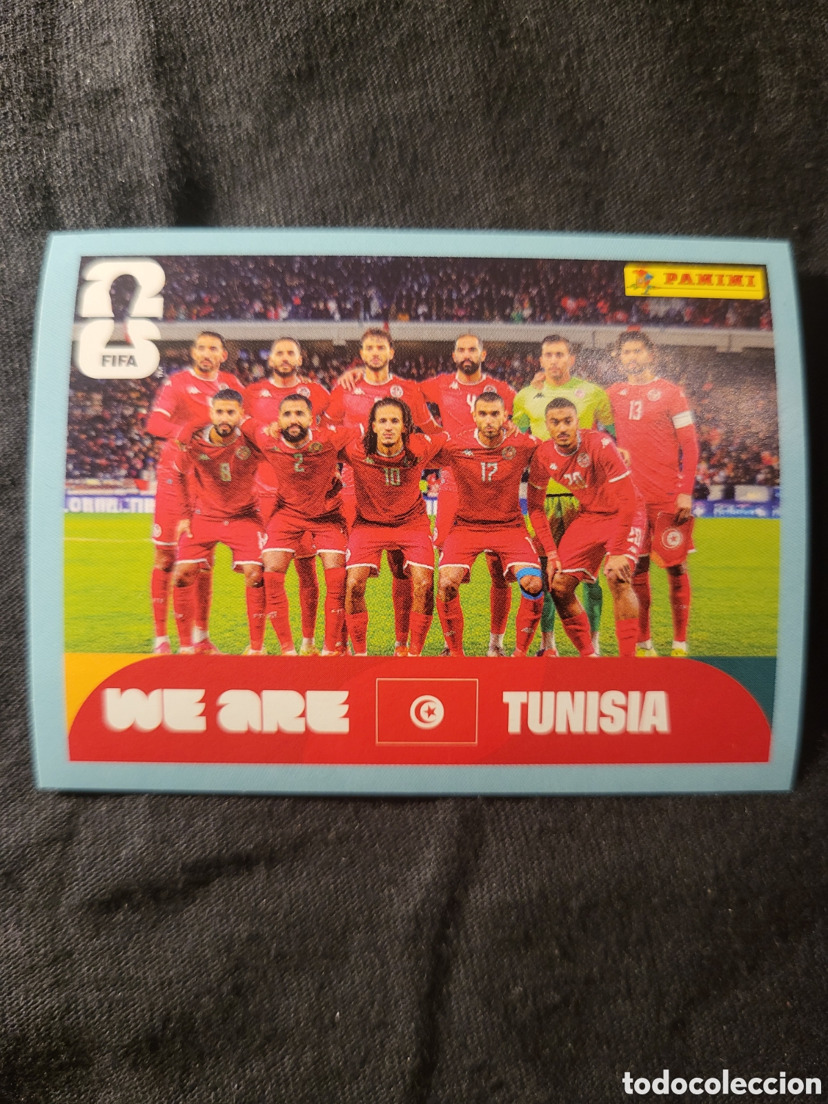 Cromos de F&uacute;tbol: TUN 13 T&uacute;nez [Sticker] / FIFA World Cup 2026