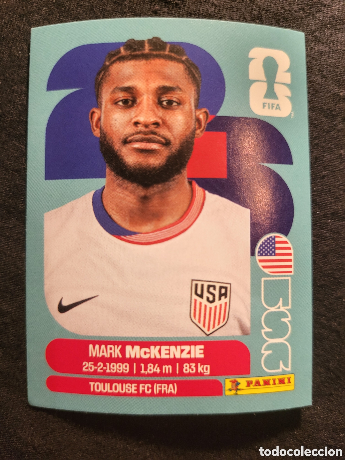 Cromos de F&uacute;tbol: USA 5 Mark McKenzie [Sticker] / FIFA World Cup 2026