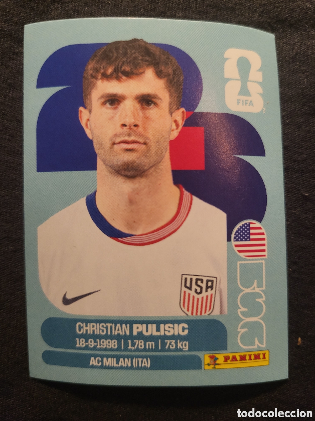 Cromos de F&uacute;tbol: USA 16 Christian Pulisic [Sticker] / FIFA World Cup 2026