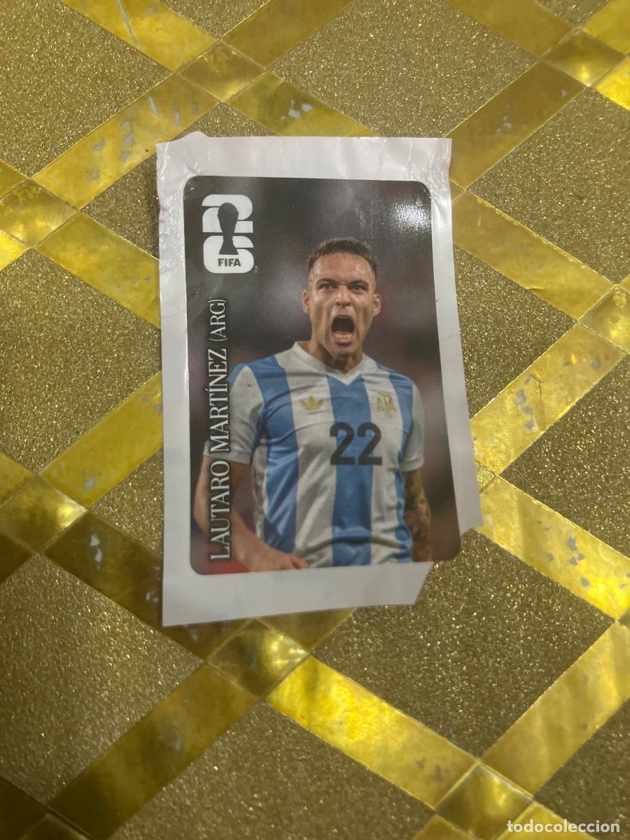 Cromos de F&uacute;tbol: CROMO ARGENTINA LAUTARO MARTINEZ STICKER PEGATINA COCA COLA MUNDIAL 2026 MEXICO-EEUU-CANADA PANINI !
