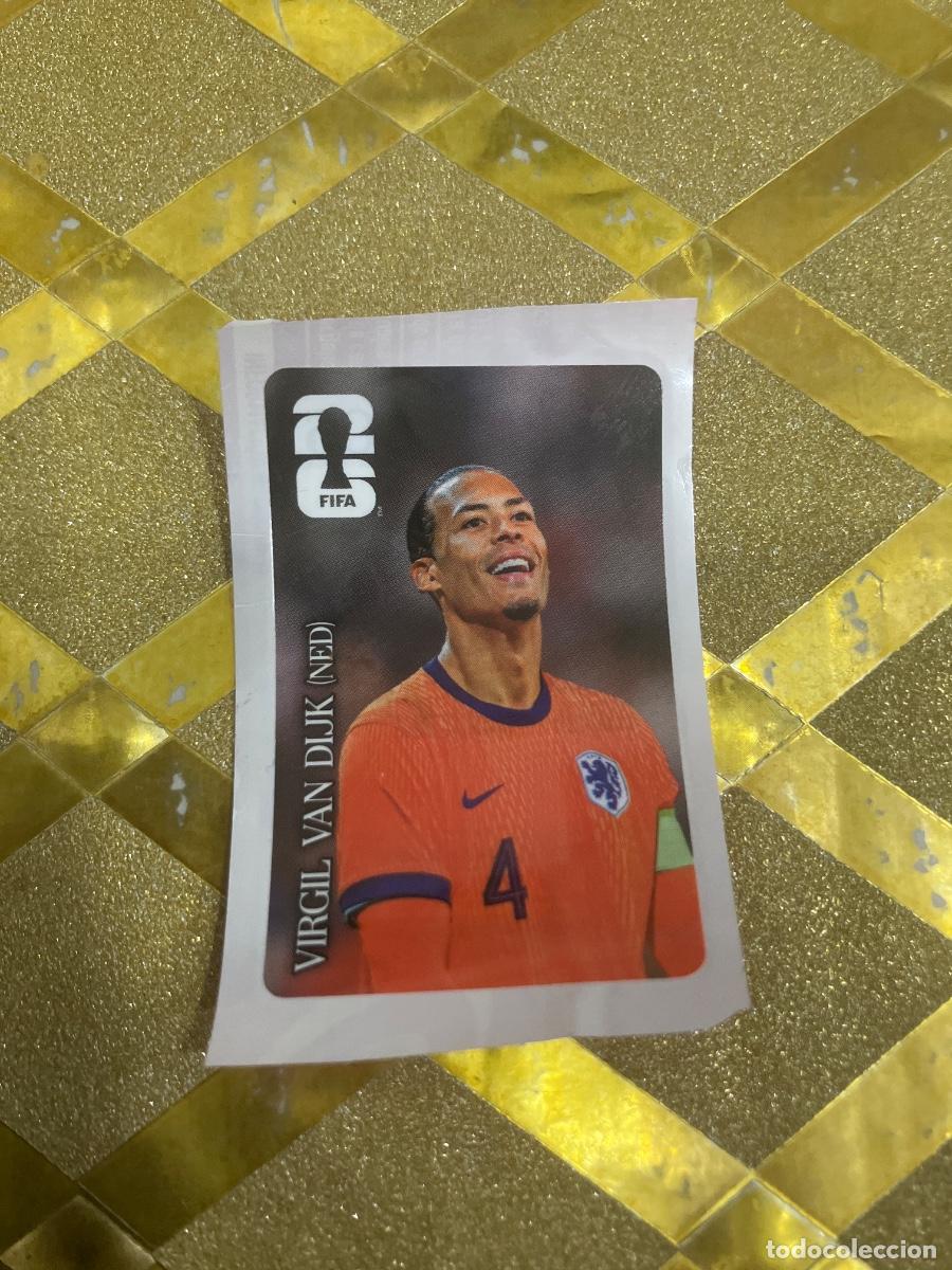Fu&szlig;ball-Sticker: CROMO PAISES BAJOS STICKER VIRGIL VAN PEGATINA COCA COLA MUNDIAL 2026 MEXICO-EEUU-CANADA PANINI !