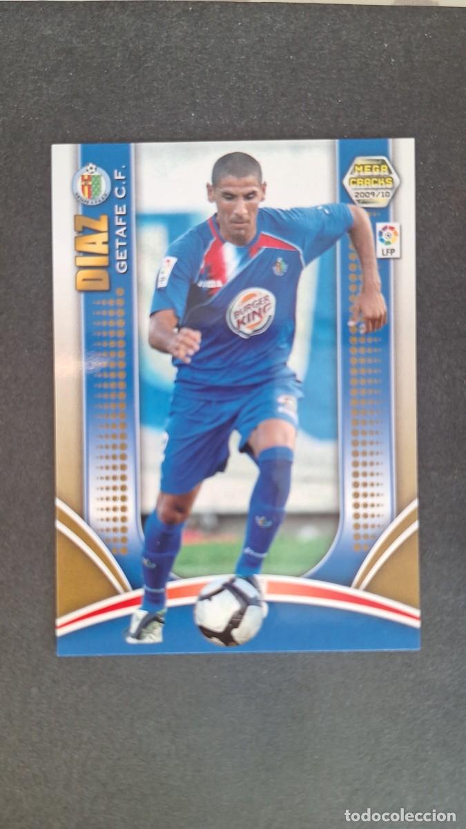 Football Stickers: L1 DIAZ GETAFE C. F. 113 PANINI MEGACRACKS 2009 2010 09 10