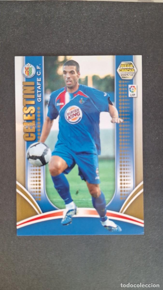 Cartes &agrave; collectionner de Football: L1 CELESTINI GETAFE C. F. 117 PANINI MEGACRACKS 2009 2010 09 10