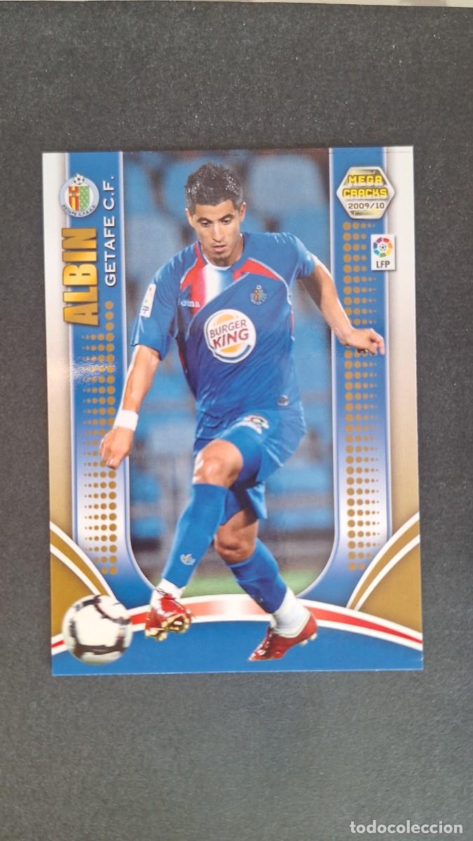 Cromos de F&uacute;tbol: L1 ALBIN GETAFE C. F. 124 PANINI MEGACRACKS 2009 2010 09 10