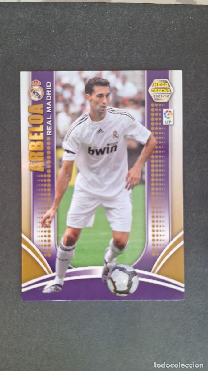 Cromos de F&uacute;tbol: L1 ARBELOA REAL MADRID 133 PANINI MEGACRACKS 2009 2010 09 10