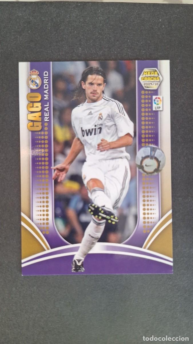 Cromos de F&uacute;tbol: L1 GAGO REAL MADRID 137 PANINI MEGACRACKS 2009 2010 09 10