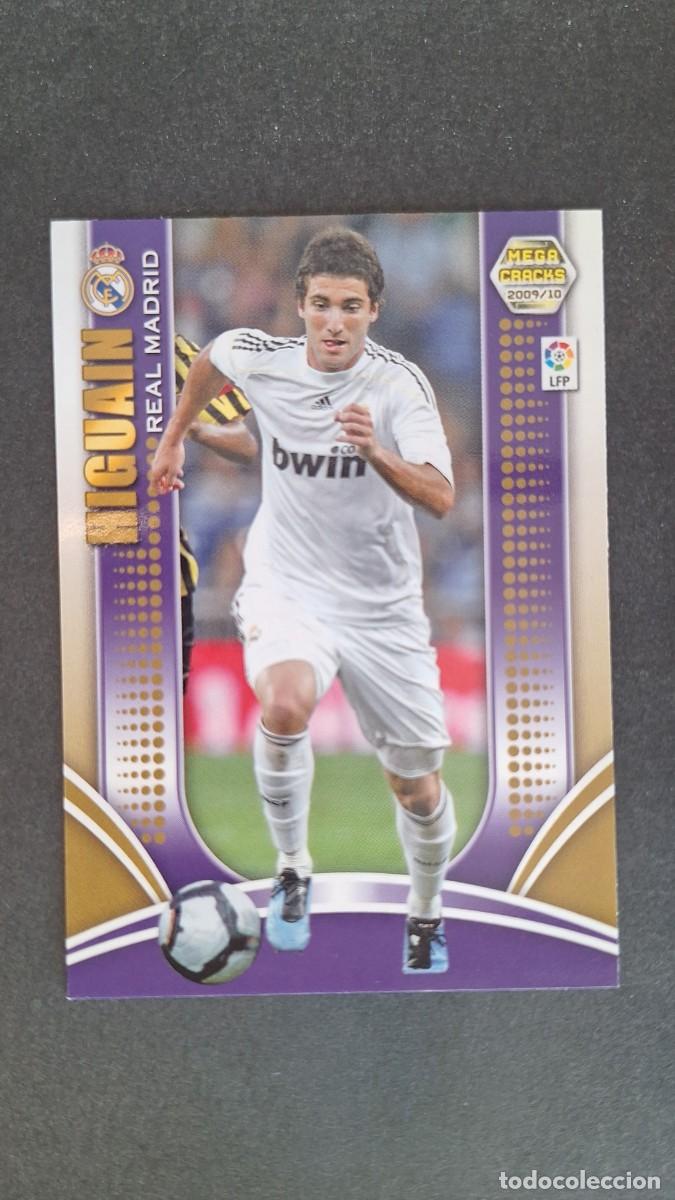 Cromos de F&uacute;tbol: L1 HIGUAIN REAL MADRID 144 PANINI MEGACRACKS 2009 2010 09 10