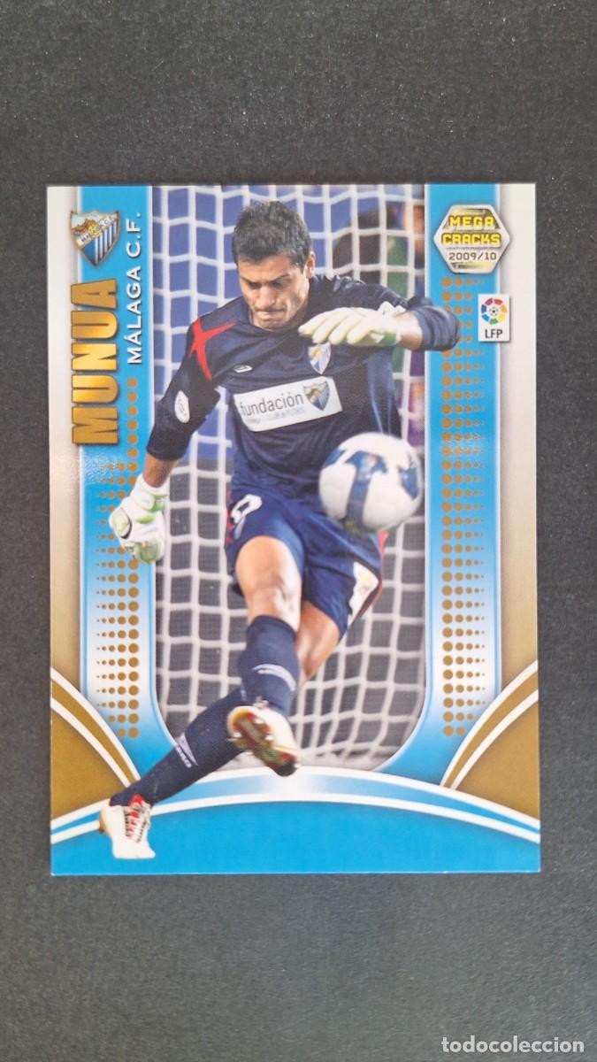 Cromos de F&uacute;tbol: L1 MUNUA MALAGA C. F. 146 PANINI MEGACRACKS 2009 2010 09 10
