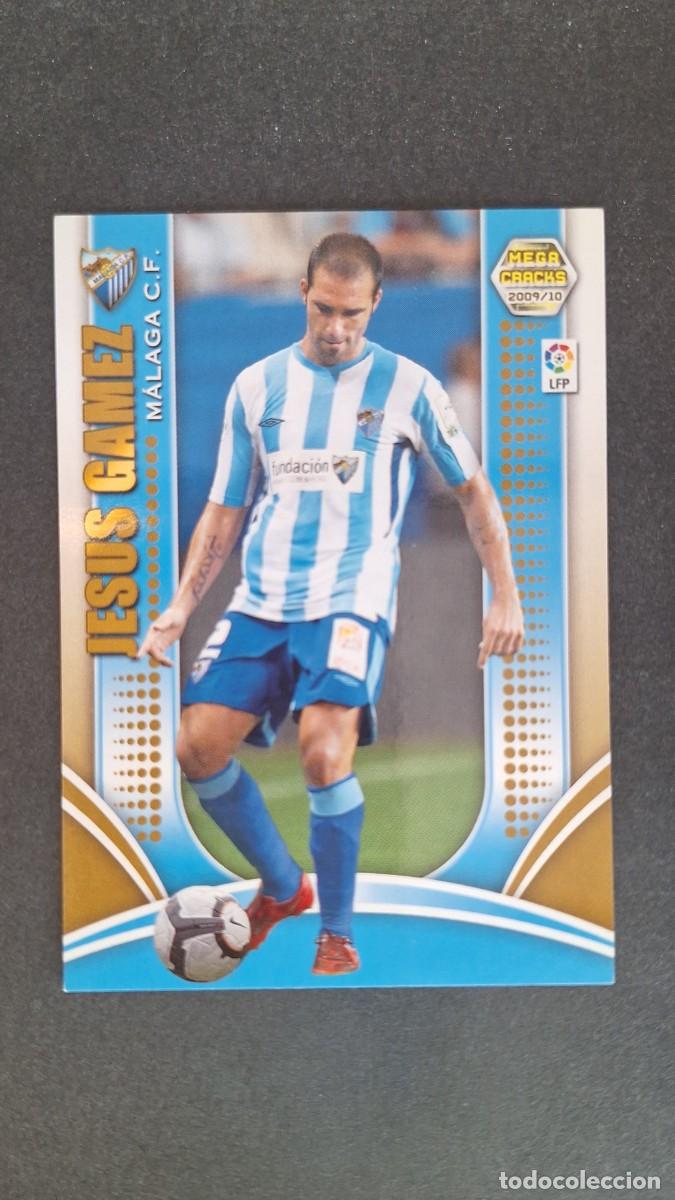 Cromos de F&uacute;tbol: L1 JESUS GAMEZ MALAGA C. F. 147 PANINI MEGACRACKS 2009 2010 09 10