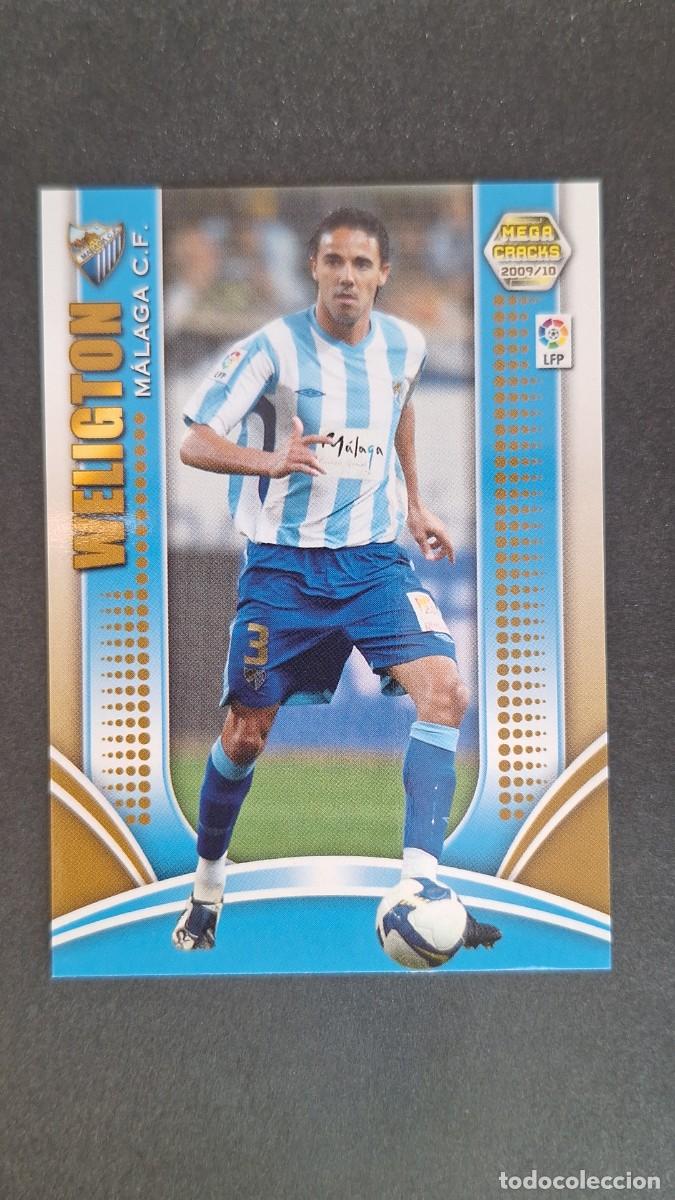 Cromos de F&uacute;tbol: L1 WELIGTON MALAGA C. F. 149 PANINI MEGACRACKS 2009 2010 09 10