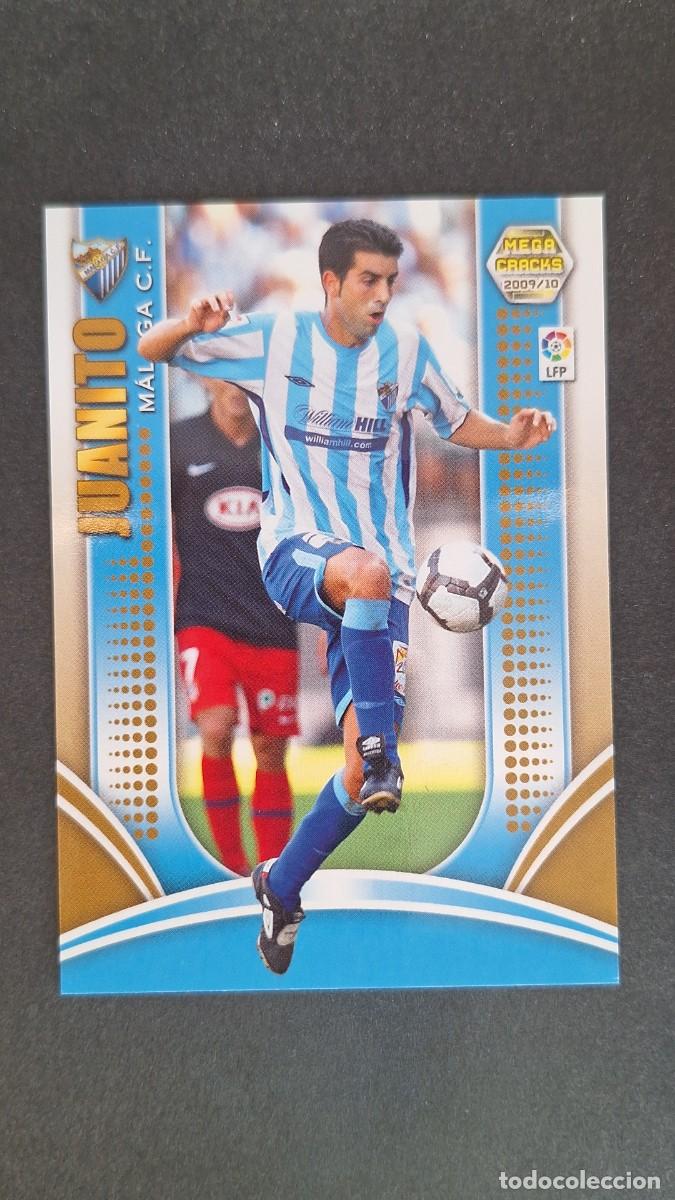 Cromos de F&uacute;tbol: L1 JUANITO MALAGA C. F. 152 PANINI MEGACRACKS 2009 2010 09 10