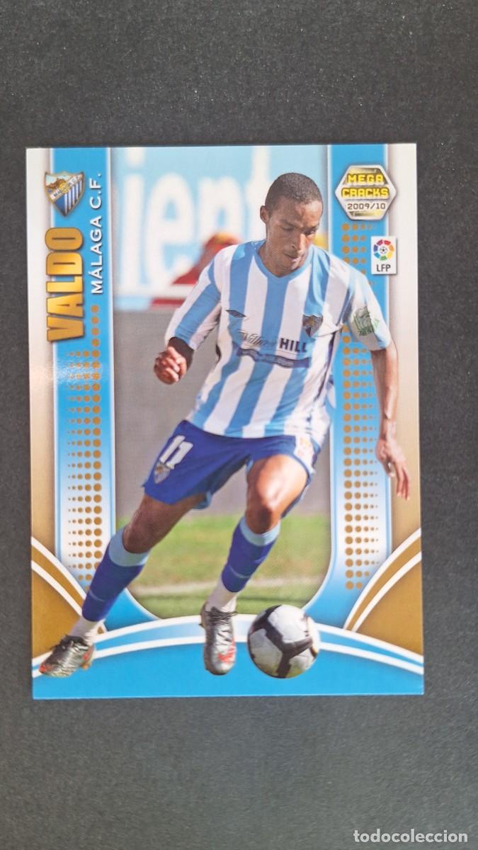 Cromos de F&uacute;tbol: L1 VALDO MALAGA C. F. 155 PANINI MEGACRACKS 2009 2010 09 10