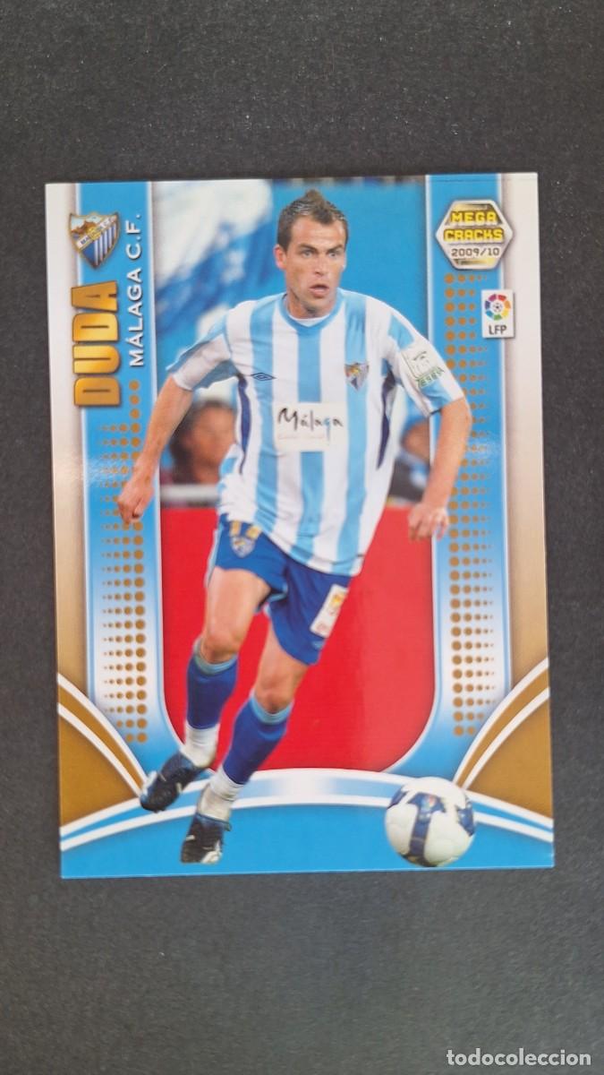 Cromos de F&uacute;tbol: L1 DUDA MALAGA C. F. 156 PANINI MEGACRACKS 2009 2010 09 10