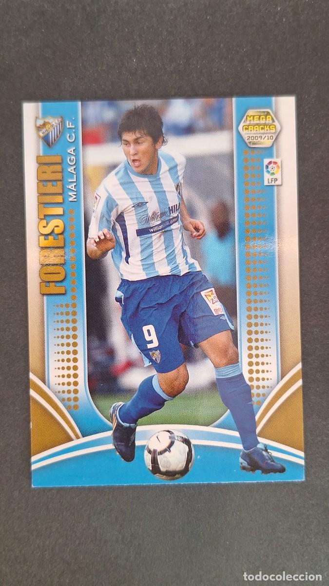 Cromos de F&uacute;tbol: L1 FORESTIERI MALAGA C. F. 158 PANINI MEGACRACKS 2009 2010 09 10