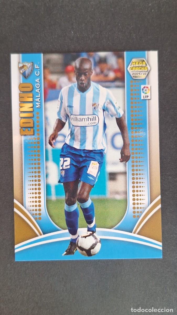 Cromos de F&uacute;tbol: L1 EDINHO MALAGA C. F. 162 PANINI MEGACRACKS 2009 2010 09 10