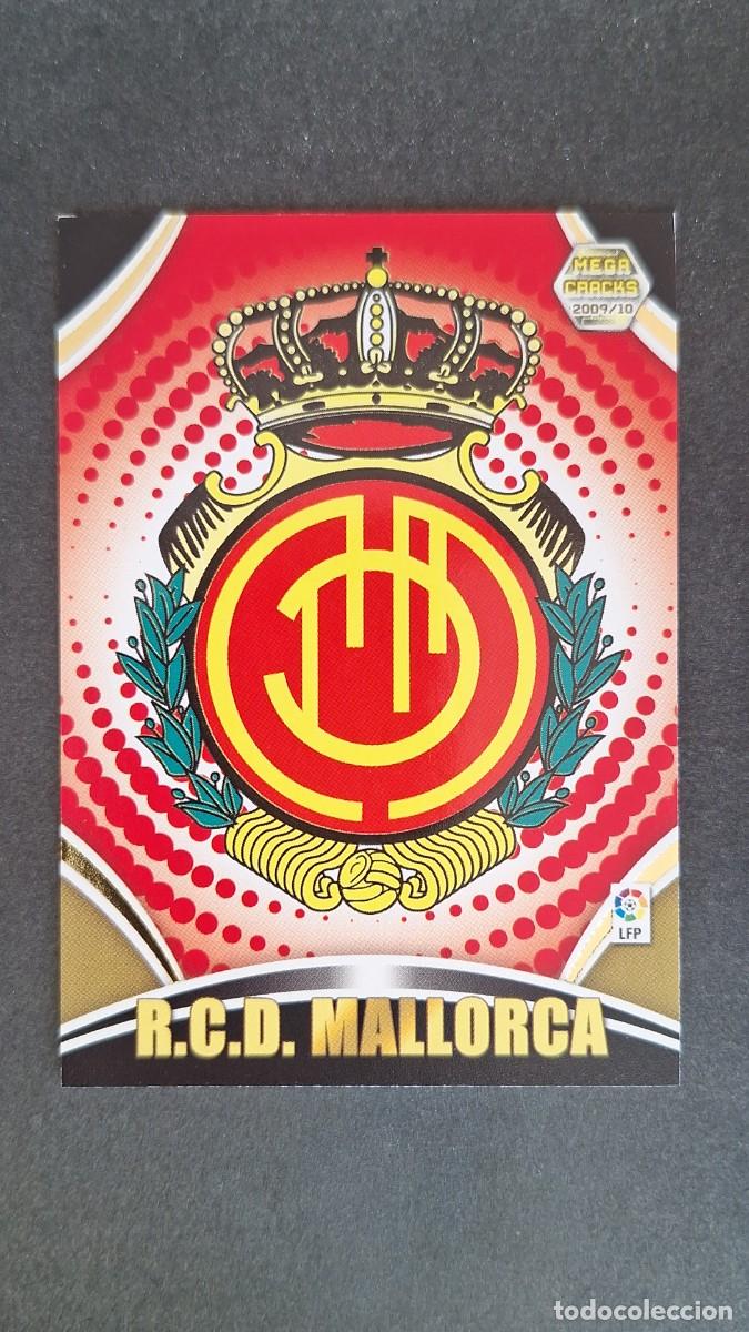 Cromos de F&uacute;tbol: L1 ESCUDO R. C. D. MALLORCA 163 PANINI MEGACRACKS 2009 2010 09 10