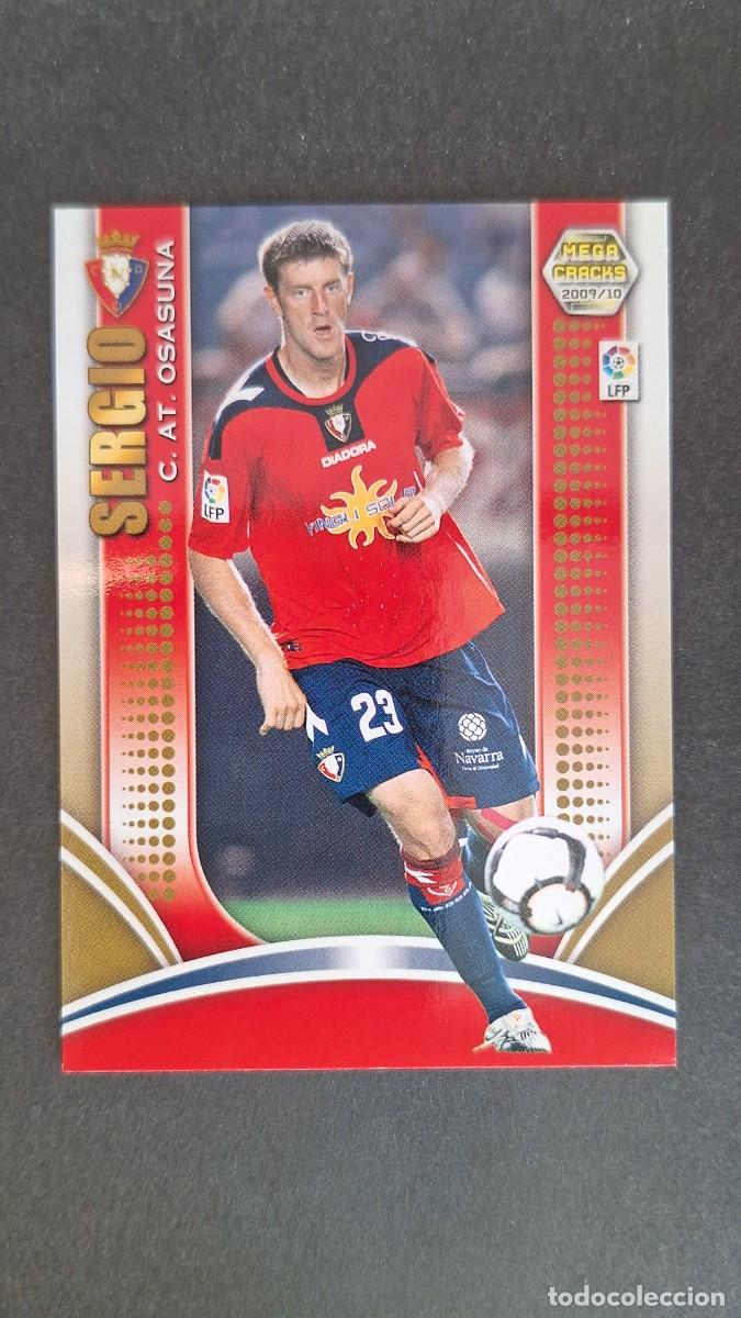 Cromos de F&uacute;tbol: L1 SERGIO C. A. OSASUNA 185 PANINI MEGACRACKS 2009 2010 09 10