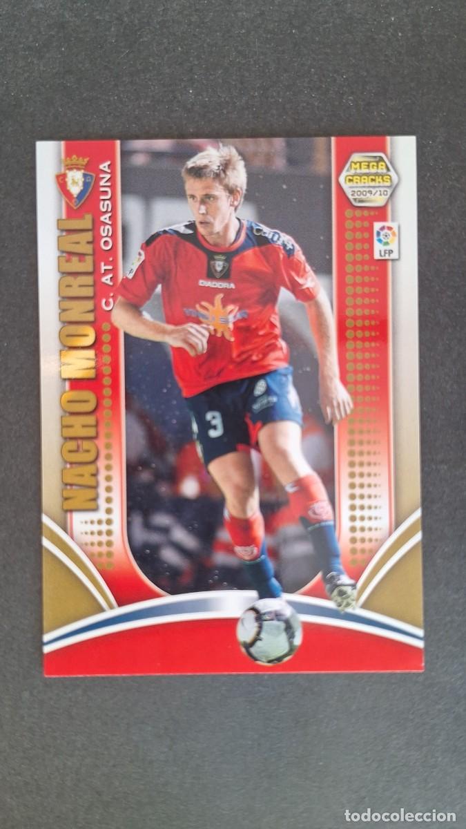 Cromos de F&uacute;tbol: L1 NACHO MONREAL C. A. OSASUNA 187 PANINI MEGACRACKS 2009 2010 09 10
