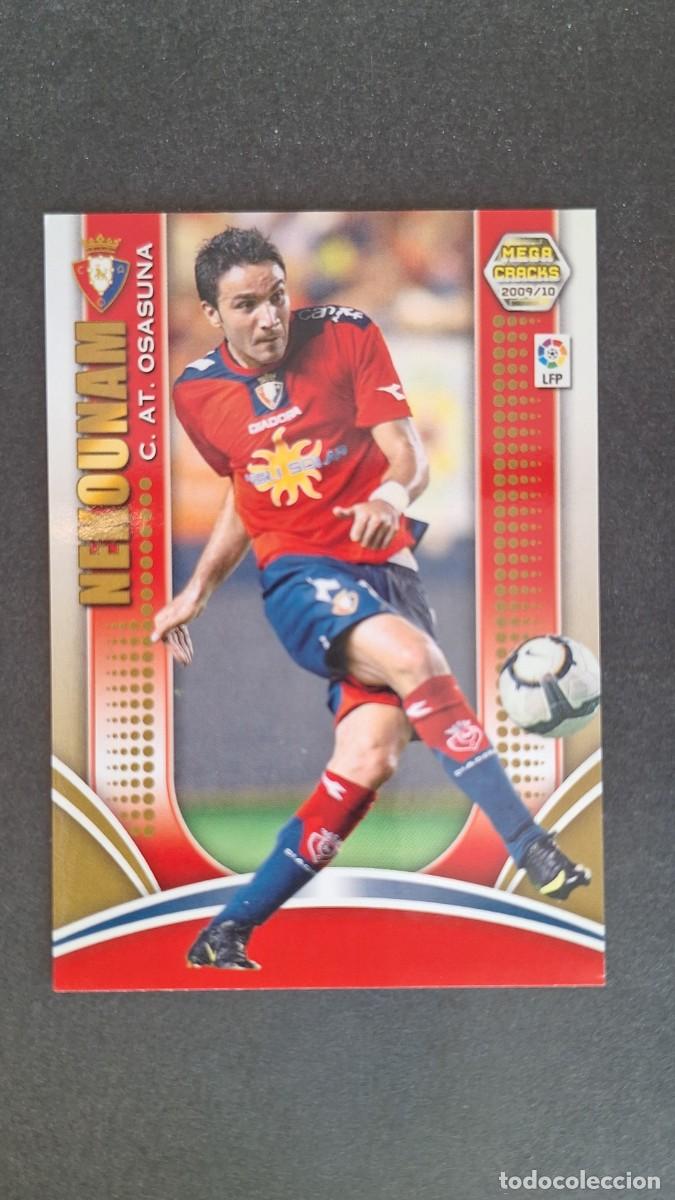 Cromos de F&uacute;tbol: L1 NEKOUNAM C. A. OSASUNA 189 PANINI MEGACRACKS 2009 2010 09 10