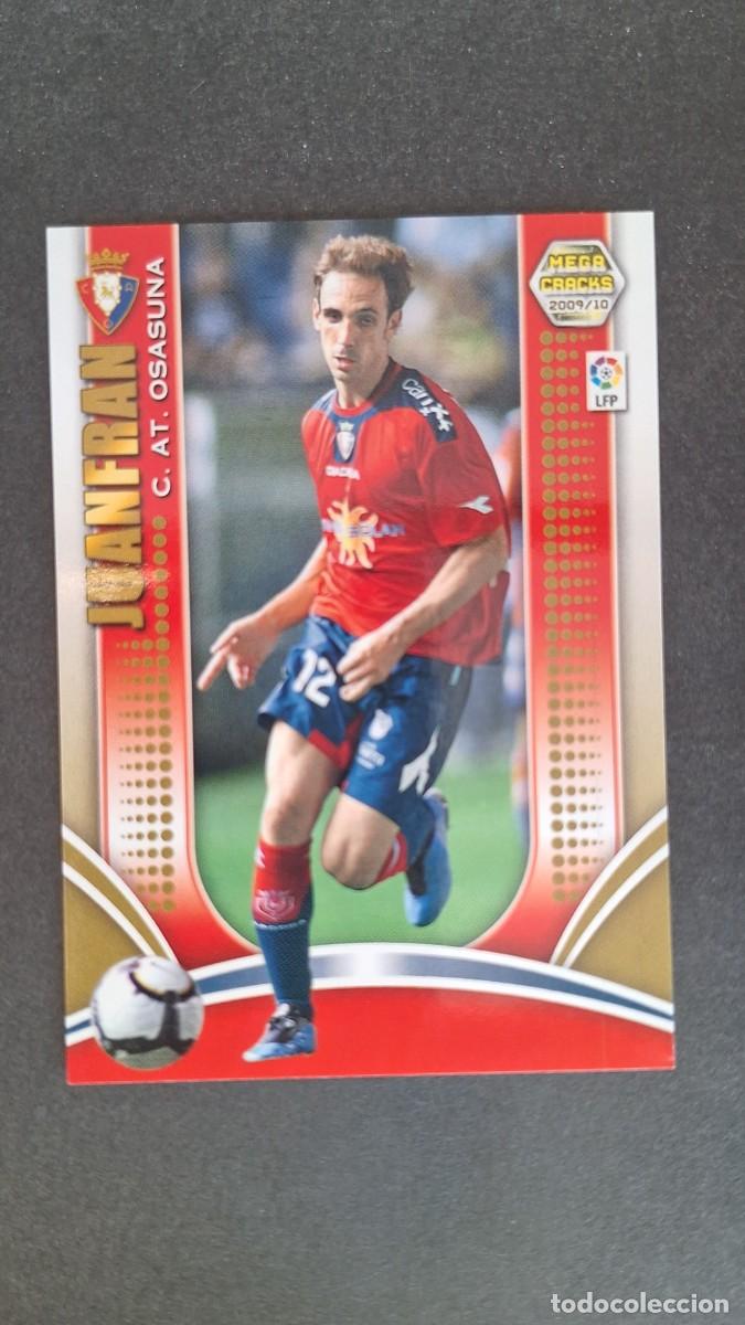 Cromos de F&uacute;tbol: L1 JUANFRAN C. A. OSASUNA 193 PANINI MEGACRACKS 2009 2010 09 10