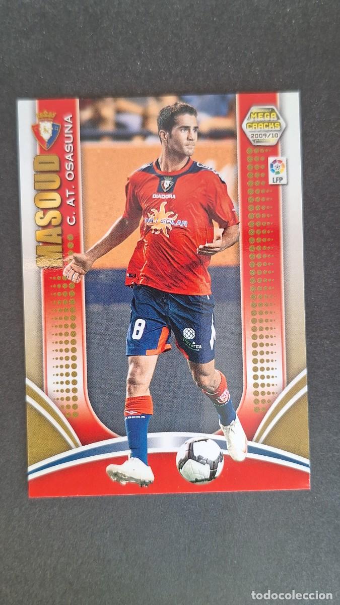 Cromos de F&uacute;tbol: L1 MASOUD C. A. OSASUNA 194 PANINI MEGACRACKS 2009 2010 09 10