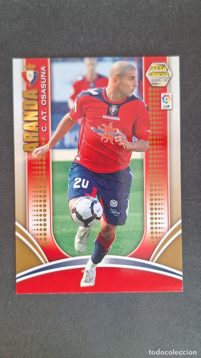 Cromos de F&uacute;tbol: L1 ARANDA C. A. OSASUNA 195 PANINI MEGACRACKS 2009 2010 09 10