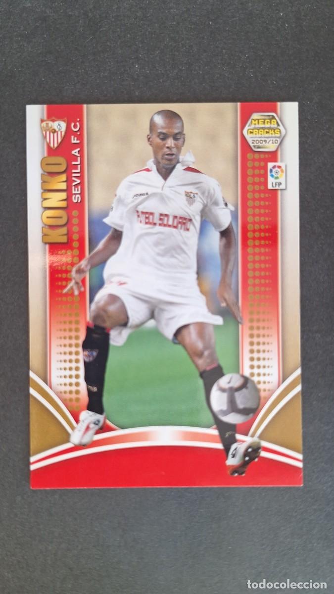 Cromos de F&uacute;tbol: L1 KONKO SEVILLA F. C. 219 PANINI MEGACRACKS 2009 2010 09 10