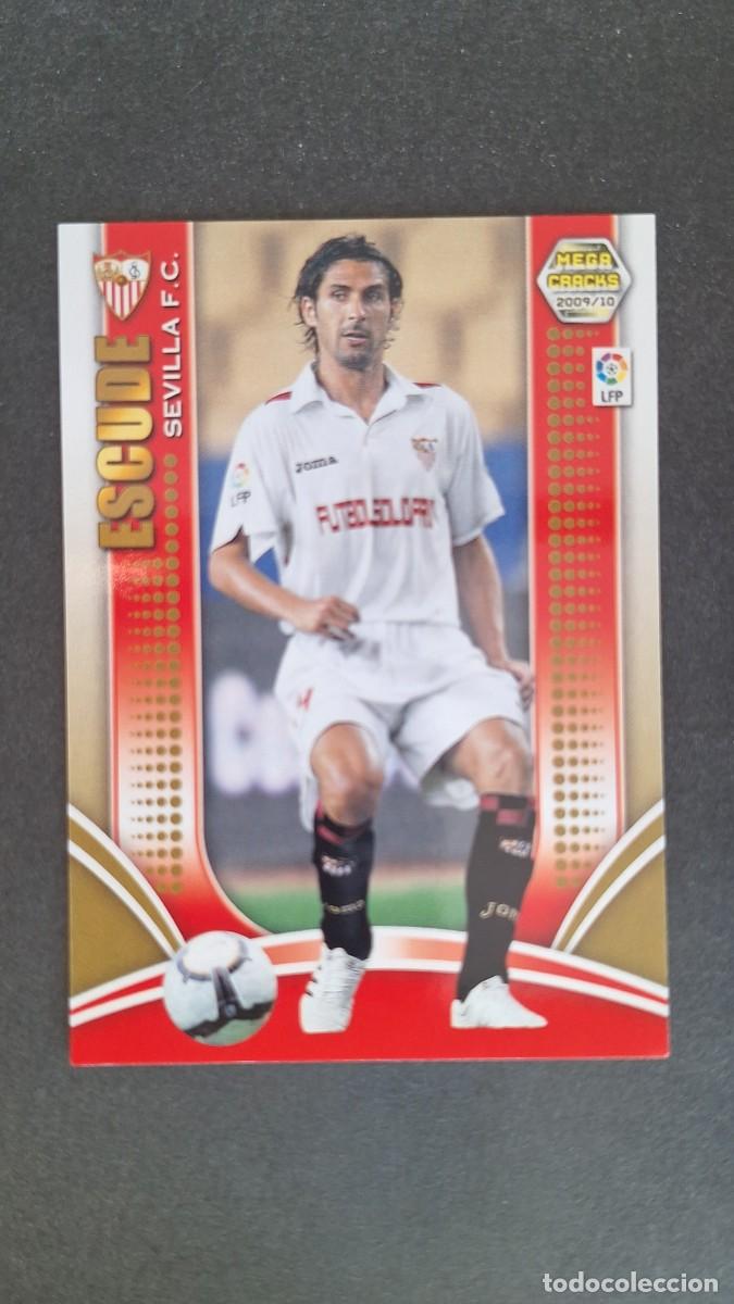 Cromos de F&uacute;tbol: L1 ESCUDE SEVILLA F. C. 220 PANINI MEGACRACKS 2009 2010 09 10