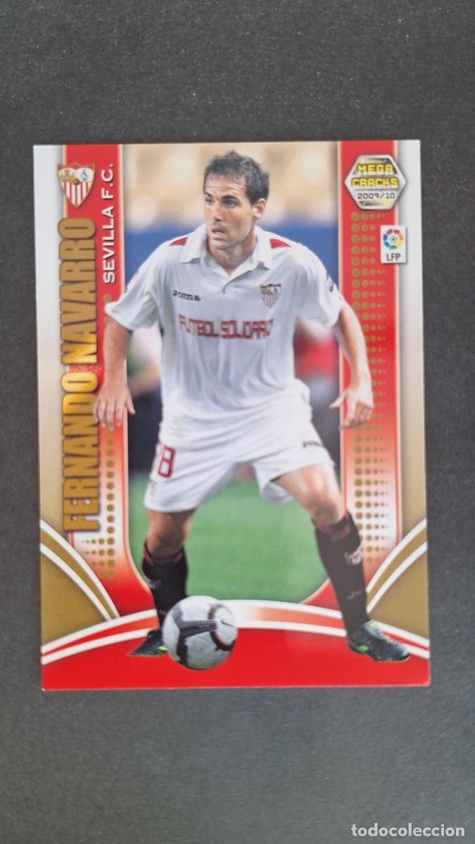 Cromos de F&uacute;tbol: L1 FERNANDO NAVARRO SEVILLA F. C. 223 PANINI MEGACRACKS 2009 2010 09 10