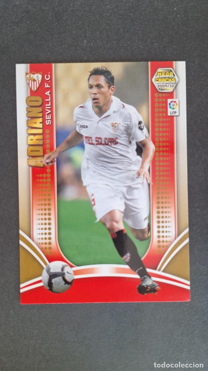 Cromos de F&uacute;tbol: L1 ADRIANO SEVILLA F. C. 228 PANINI MEGACRACKS 2009 2010 09 10