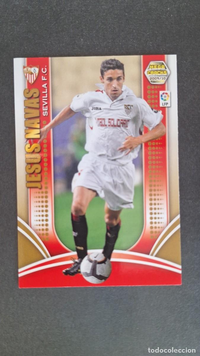 Cromos de F&uacute;tbol: L1 JESUS NAVAS SEVILLA F. C. 229 PANINI MEGACRACKS 2009 2010 09 10