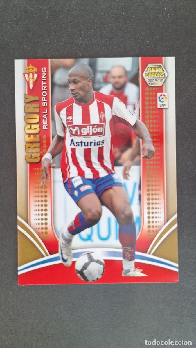 Cromos de F&uacute;tbol: L1 GREGORY SPORTING DE GIJON 239 PANINI MEGACRACKS 2009 2010 09 10