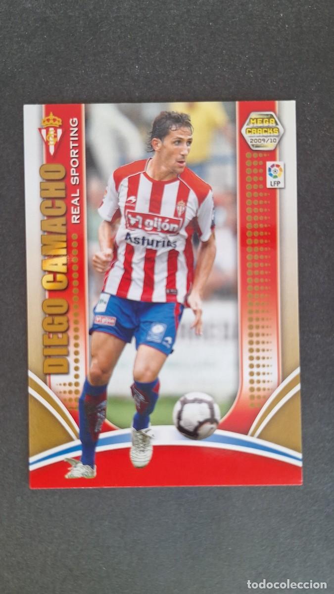 Cromos de F&uacute;tbol: L1 DIEGO CAMACHO SPORTING DE GIJON 243 PANINI MEGACRACKS 2009 2010 09 10