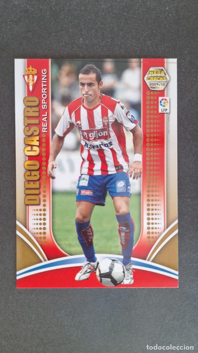 Cromos de F&uacute;tbol: L1 DIEGO CASTRO SPORTING DE GIJON 248 PANINI MEGACRACKS 2009 2010 09 10