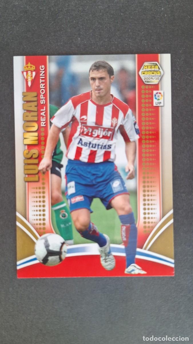 Cromos de F&uacute;tbol: L1 LUIS MORAN SPORTING DE GIJON 249 PANINI MEGACRACKS 2009 2010 09 10