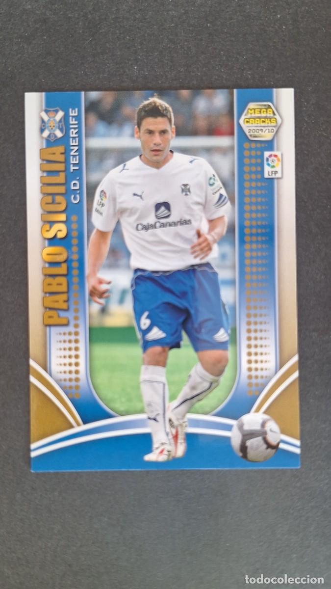 Cromos de F&uacute;tbol: L1 PABLO SICILIA C. D. TENERIFE 259 PANINI MEGACRACKS 2009 2010 09 10