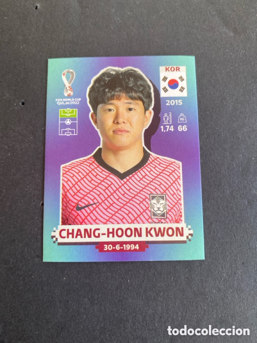 Cromos de F&uacute;tbol: Cromo Mundial Qatar 2022 Korea N* 18